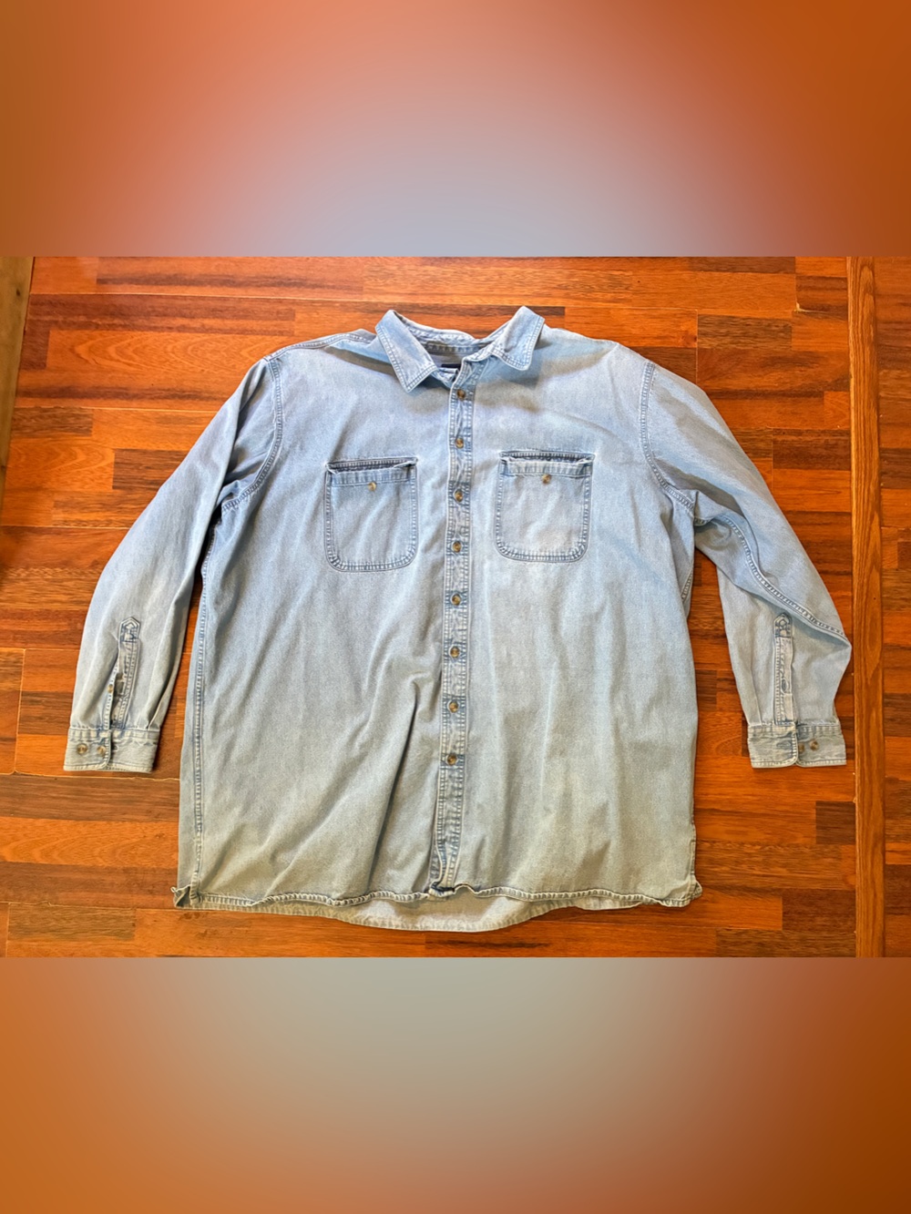 Harbor Bay Light Blue Denim Shirt